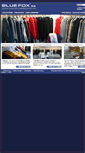 Mobile Screenshot of bluefoxgarments.com